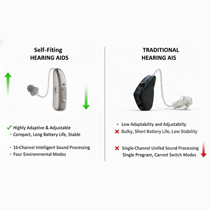 Smart Self-Fitting Hearing Aids