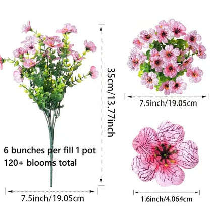 High-Grade Material Artificial Flowers (Zero Pollen Allergies)