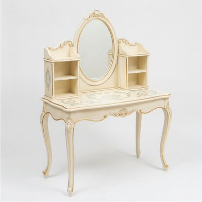 Cream French Vintage Vanity Table