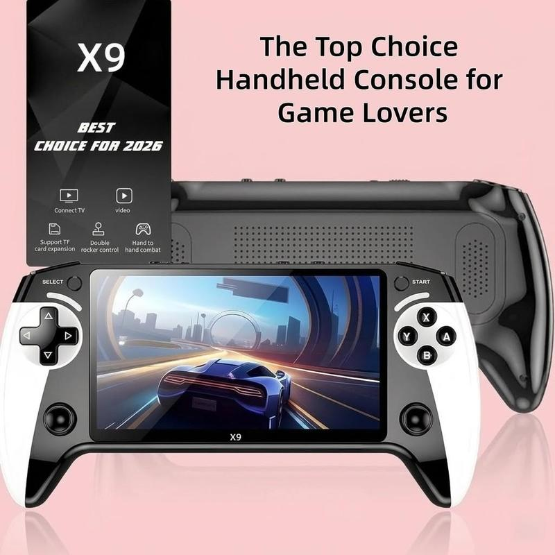 🎁2026 Hot Sale 50% OFF💥Versatile Fun Handheld Arcade Game Console