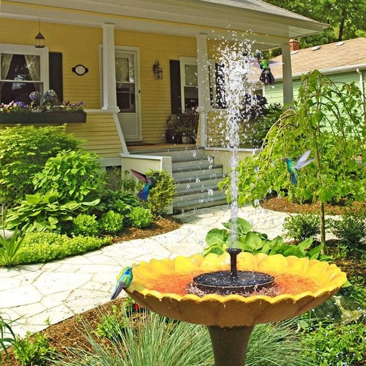 2026 New Upgraded Solar Powered Fountain for Outdoor