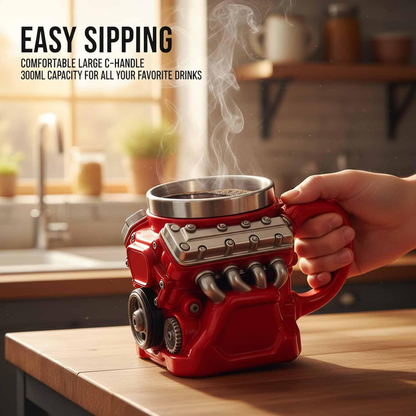 Ultimate V8 Engine Gift Mug & A Gearhead's Dream