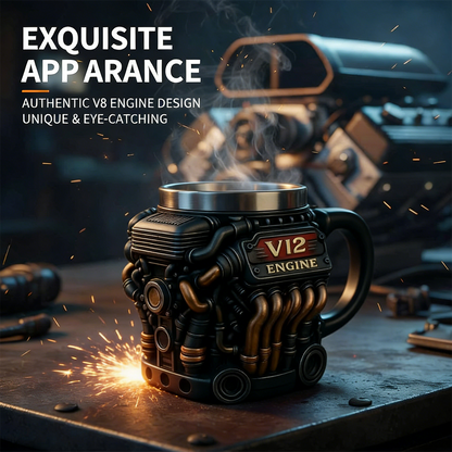 Ultimate V8 Engine Gift Mug & A Gearhead's Dream
