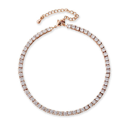 💥Crystal' Tennis Necklace + Free Bracelet
