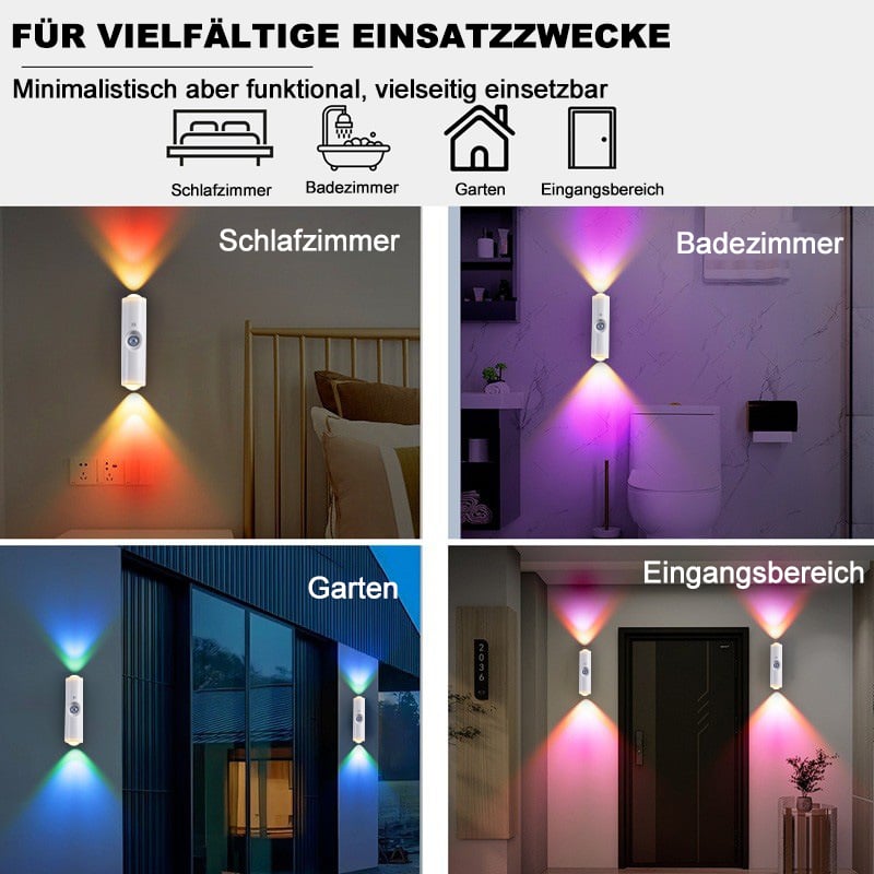 🔥Wiederaufladbares intelligentes LED-Umgebungslicht mit Bewegungssensor