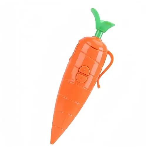 Cute Carrot Voice Recorder Pen: 60-Second Audio Playback Easter Basket Stuffer