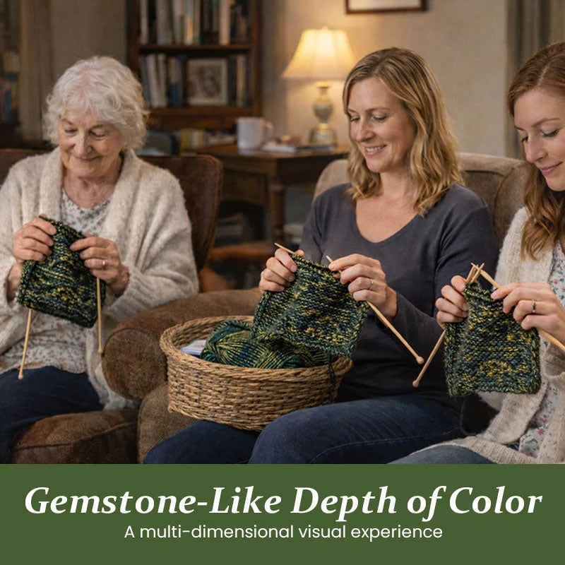 ✨Iridescent Shimmer Yarn: A Touch of Magic in Every Stitch