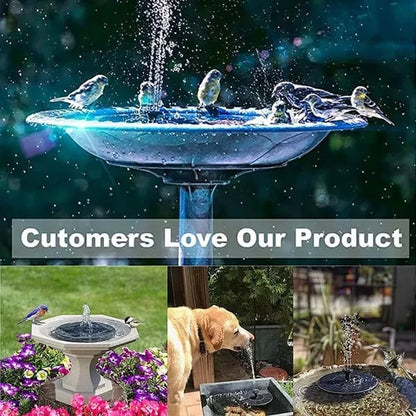 2026 New Upgraded Solar Powered Fountain for Outdoor