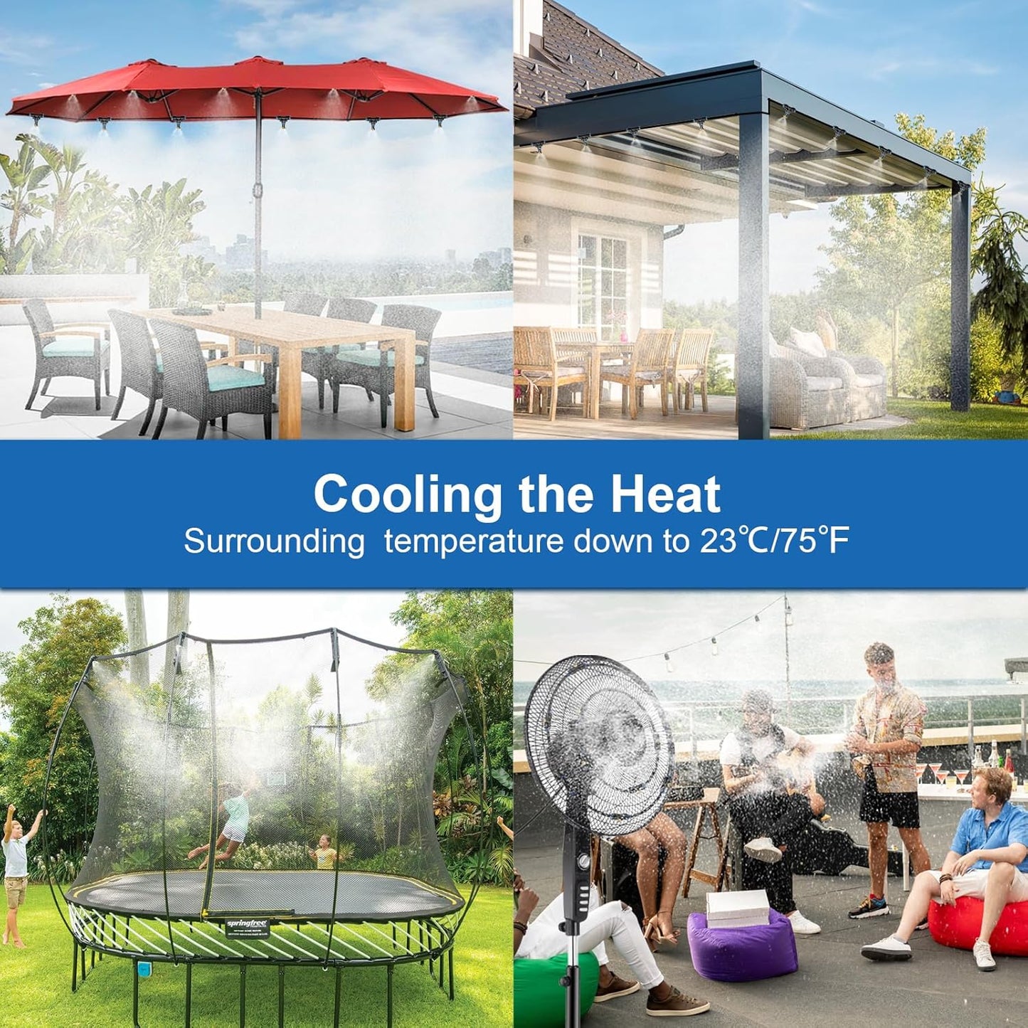 360° Curved Garden Automatic Irrigation System