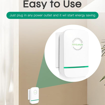 Energy Saver Plug-In Power Box with US Plug 2026 Updated Design. Compatible with 90–250V Input Range