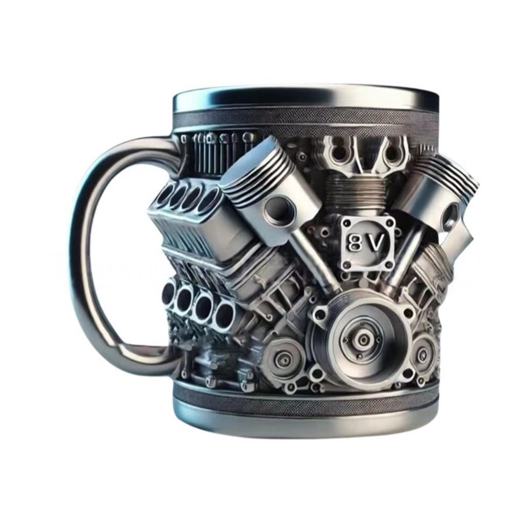 Ultimate V8 Engine Gift Mug & A Gearhead's Dream