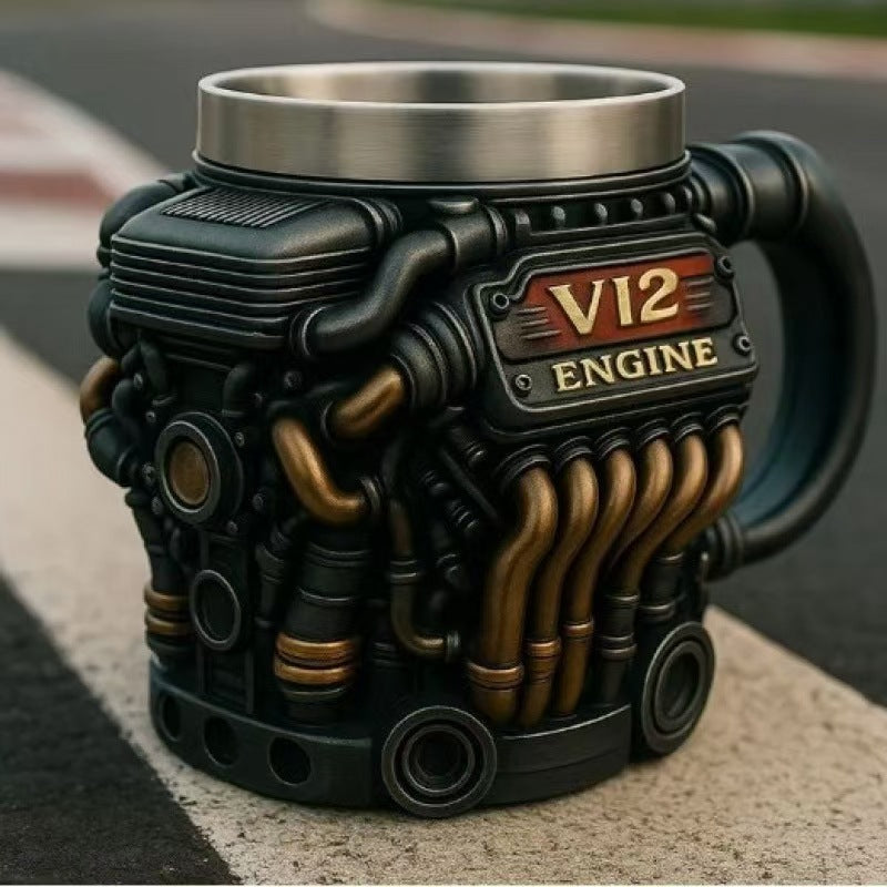 Ultimate V8 Engine Gift Mug & A Gearhead's Dream