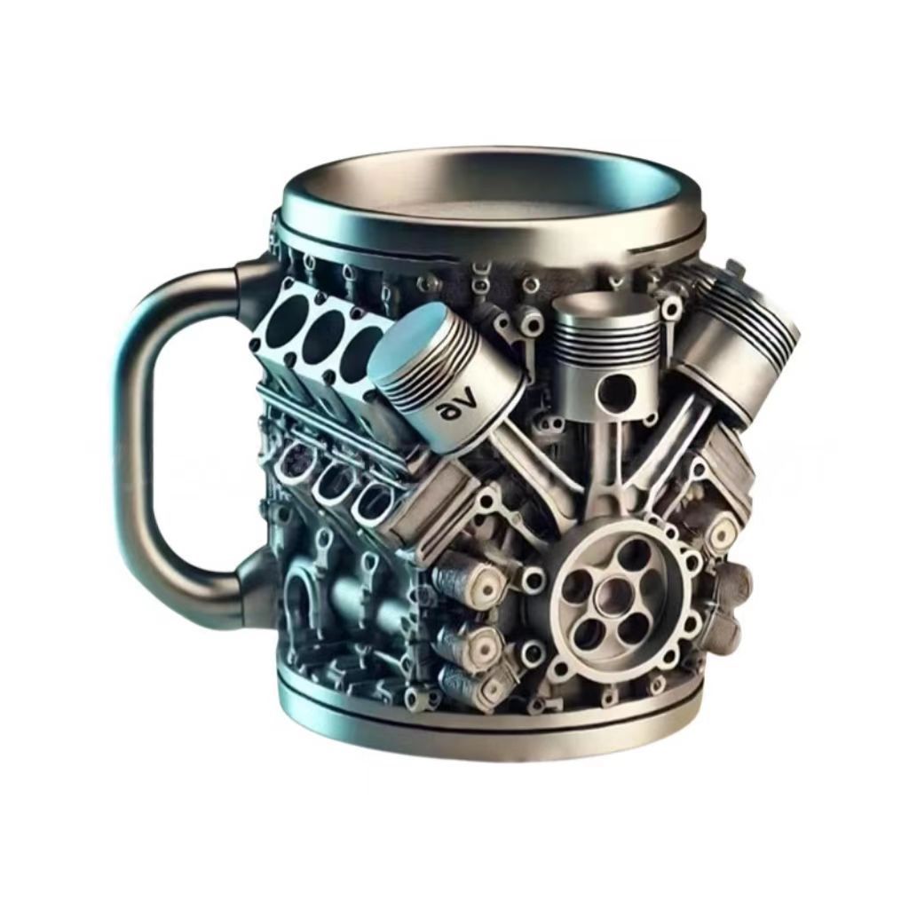 Ultimate V8 Engine Gift Mug & A Gearhead's Dream