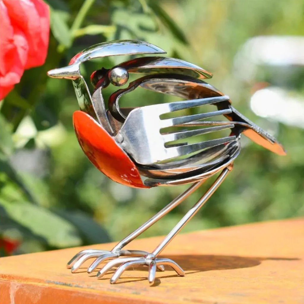 1 metal bird