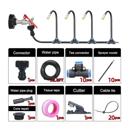 360° Curved Garden Automatic Irrigation System