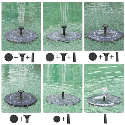 2026 New Upgraded Solar Powered Fountain for Outdoor