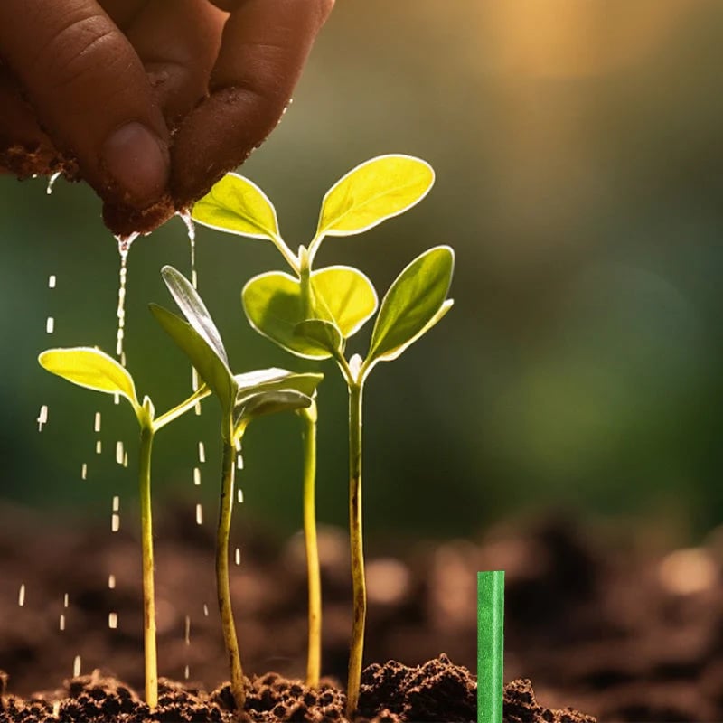 Long-lasting plant food sticks