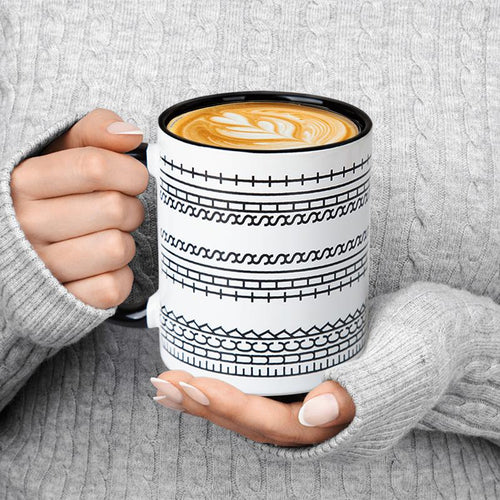 Hidden Message Funny Ceramic Coffee Mugs