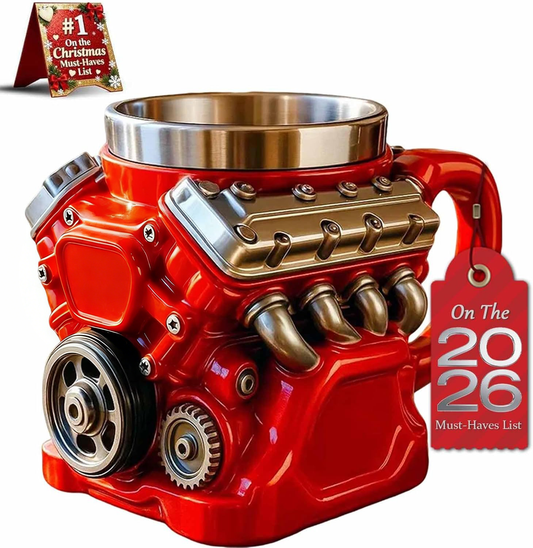 Ultimate V8 Engine Gift Mug & A Gearhead's Dream