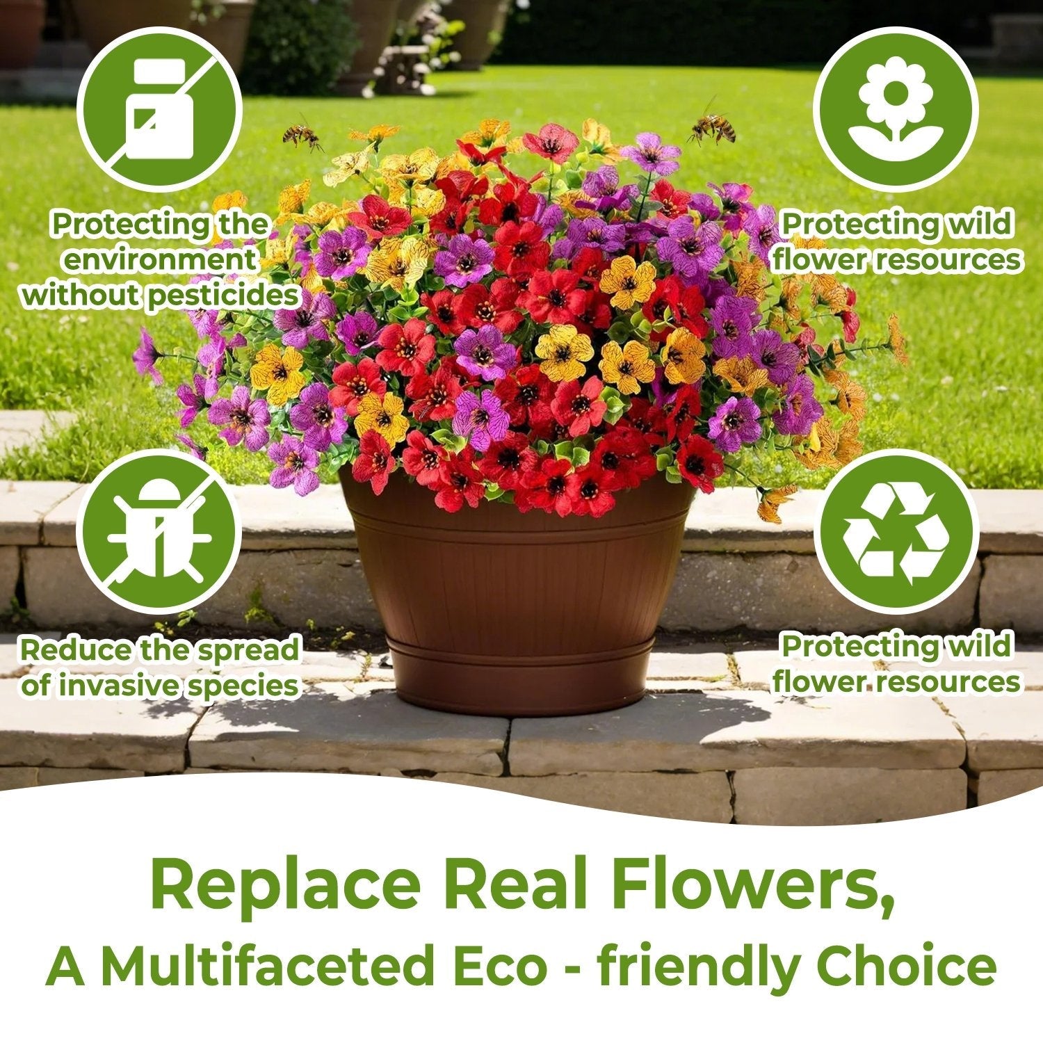 Fill 2 POT (240 flowers) & 10% OFF