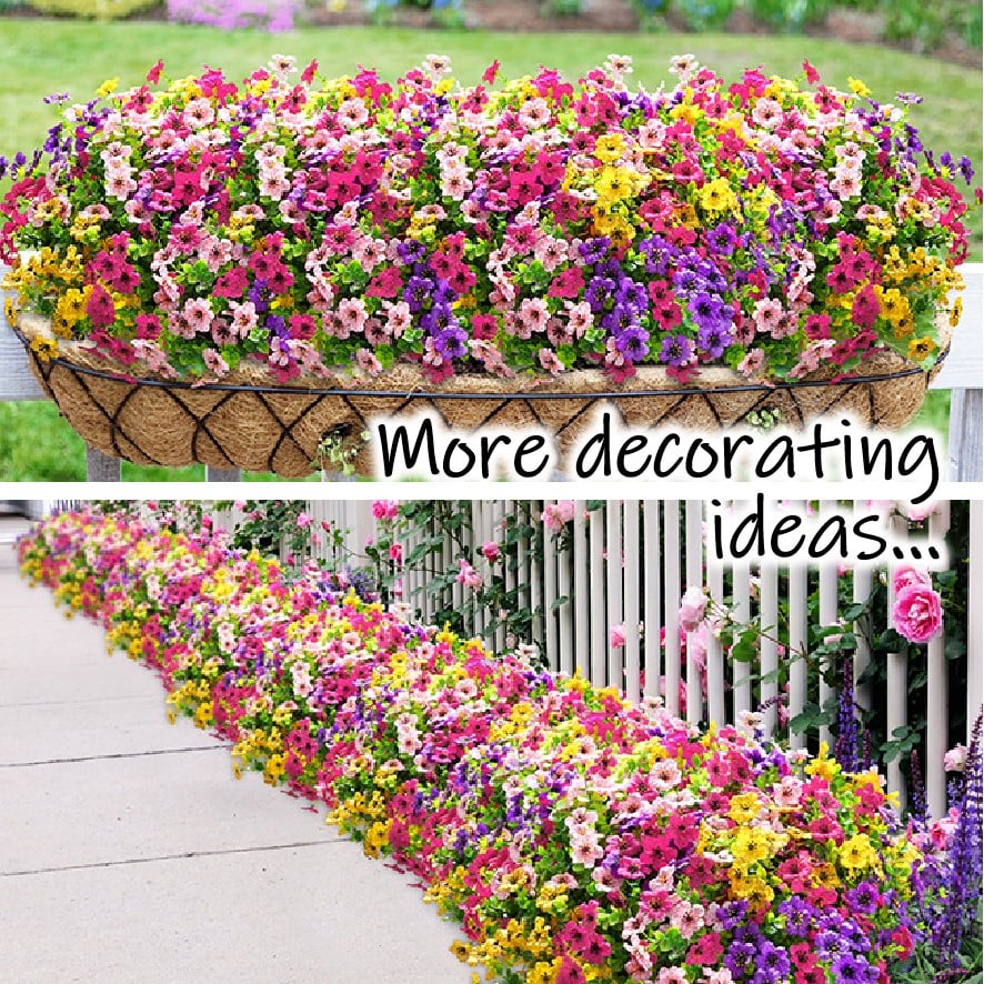 High-Grade Material Artificial Flowers (Zero Pollen Allergies)
