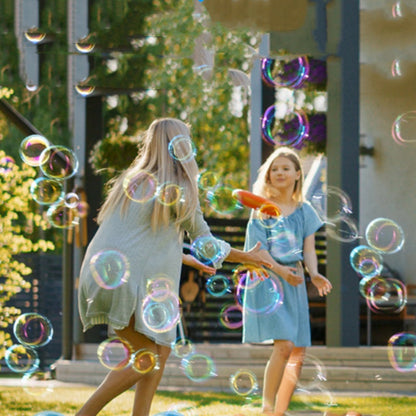 handheld multi-hole bubble machine