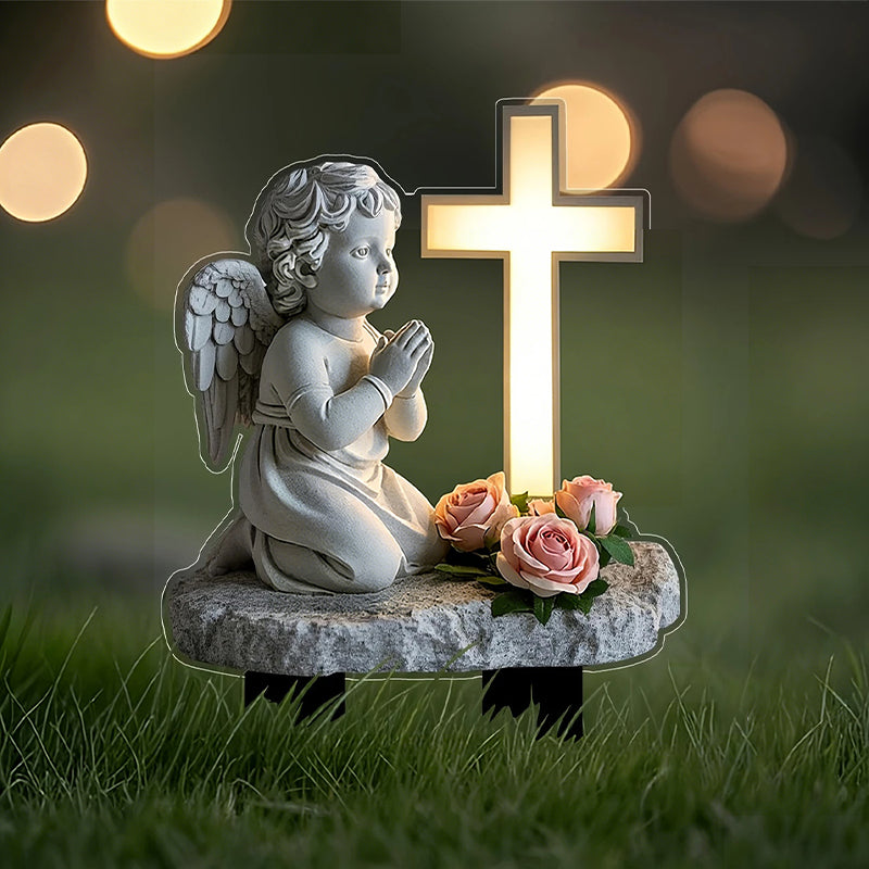 2D Acrylic Garden Stake Decor