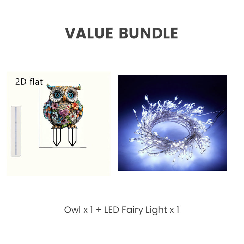 2D Acrylic Garden Stake Decor